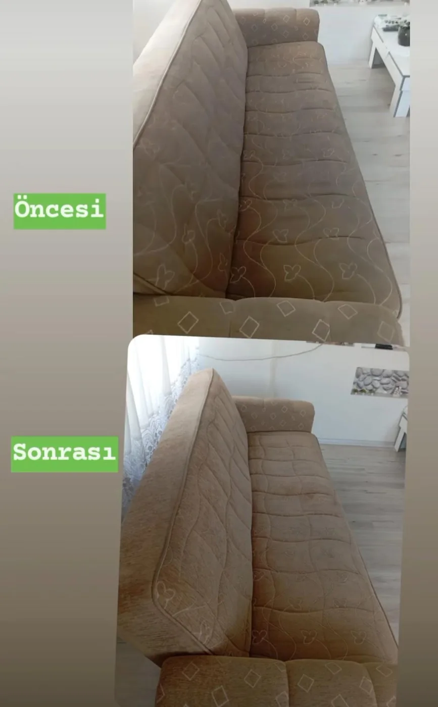 Koltuk yıkama uygulama görüntüsü